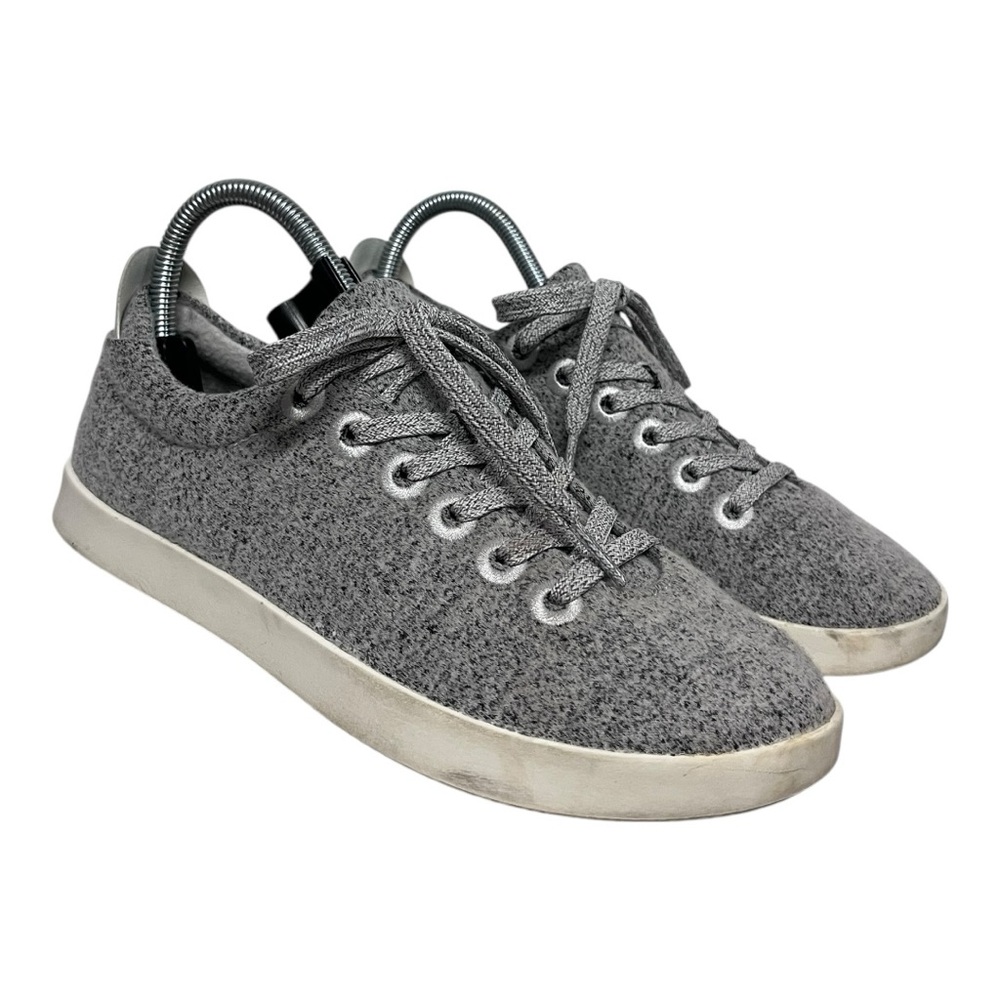 Allbirds Wool Pipers Sneakers Dapple Grey White Sole Women's Size 8